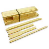 Рамка для вулика Дадан 435x300мм. поелементно (під замок) свердлена, 4 отвори