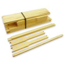 Рамка для вулика Дадан 435x300мм. поелементно (під замок) свердлена, 4 отвори