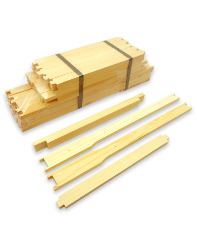 Рамка для вулика Українська 300x435мм. поелементно (під замок) упаковані, свердлена