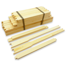 Рамка для вулика Українська 300x435мм. поелементно (під замок) свердлена