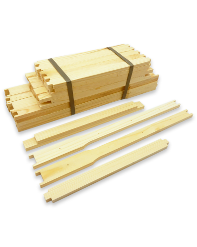 Рамка для вулика Українська 300x435мм. поелементно (під замок) свердлена