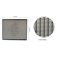 Роздільна решітка для вулика на 10 рамок 42,0см х 49,0см пластикова Lyson