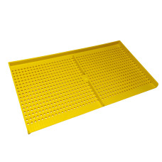 Решітка пилковловлювальна пластикова забудована з 3-х сторін 37,0см x 20,0см