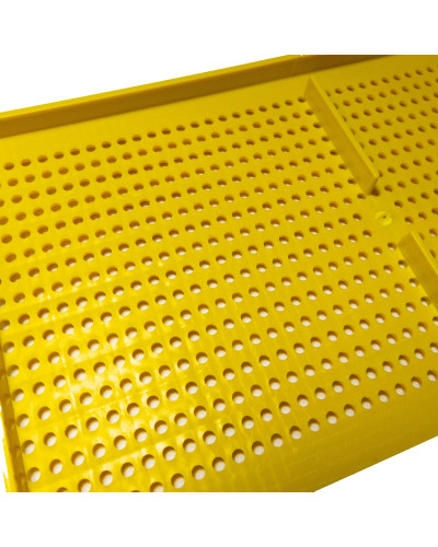 Пластиковая решетка для сбора пыли, закрытая с 3-х сторон 37,0см x 20,0см