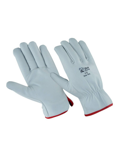 Кожаные перчатки (короткие)