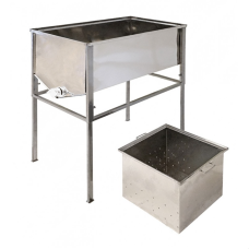 Стіл для розпечатування стільників 1м. пластиковий клапан