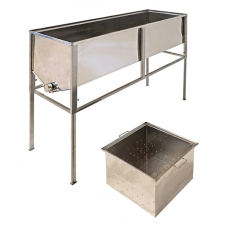 Стіл для розпечатування стільників 1,5м. клапан нержавіючий