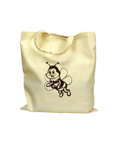 Сумка бавовняна з бджолою