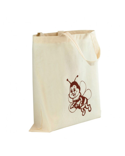 Сумка бавовняна з бджолою