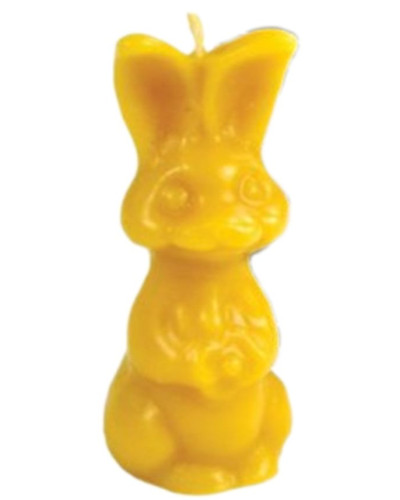 Свічка з воску "Зайчик (8см)"