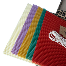 Набір для створення свічок з вощини (5 штук)