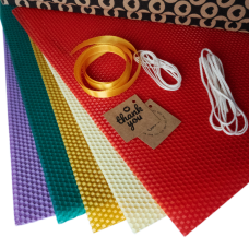 Набір для створення свічок з вощини (5 штук)