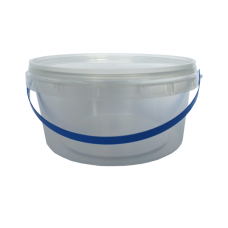 Відро пластикове 0,5л. (прозоре)