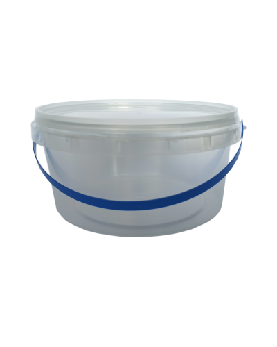 Відро пластикове 0,5л. (прозоре)