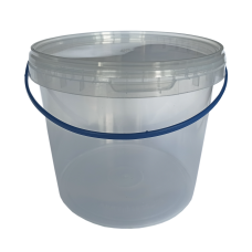 Відро пластикове 5л. (прозоре)