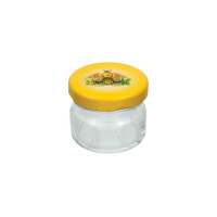Баночка 35 мл з кришкою (медведик)