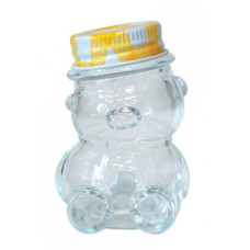 Баночка для меду 30мл з кришкою (ведмедик)