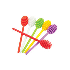 Палочка для меду пластикова кольорова