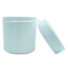 Баночка пластикова біла (220г./250мл.)