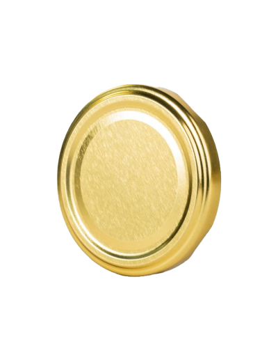 Кришка для меду металева золота (Твіст-66)