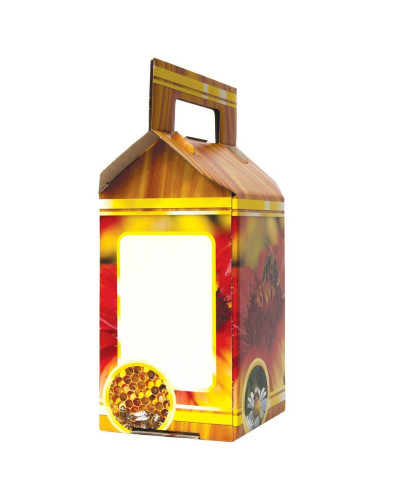 Упаковка декоративная (картон) на банке 900 мл.