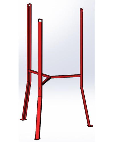 Подставка под 3-х и 4-х рамочные поворотные медогонки