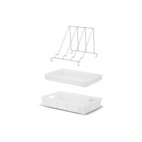 Ванночка для розпечатування пластик (100 мм, сито пластик)