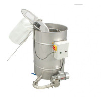 Відстійник з насосом для фільтрації меду 