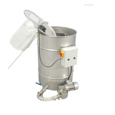 Відстійник з насосом для фільтрації меду 