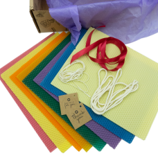 Набір для створення свічок з вощини (8 штук)