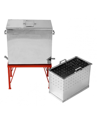 Воскотопка парова під 6 рамок (нержавіюча)