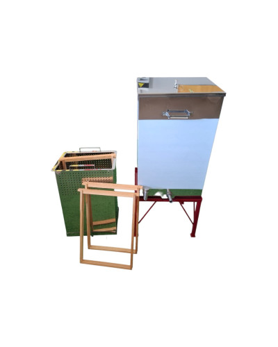 Паровая воскотопка на 6 рамок (украинская) из нержавеющей стали