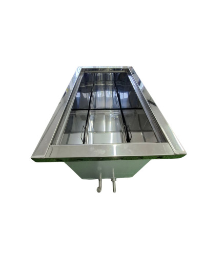 Паровая воскоплавильная машина на 6 рамок (с перемычкой)