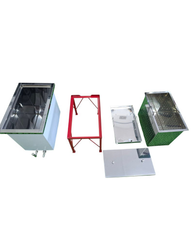 Паровая воскоплавильная машина на 6 рамок (с перемычкой)