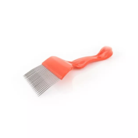 Вилка для розпечатування медових щільників (21голка з перегином), ручка пластикова