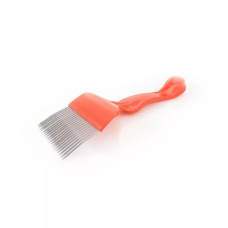 Вилка для розпечатування медових щільників (21голка з перегином), ручка пластикова