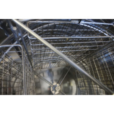 Медогонка 4-кассетная поворотная ручная Ø600мм Lyson Basic (без крышки и ножек)