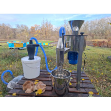 Пристрій для видобування перги (з циклоном)