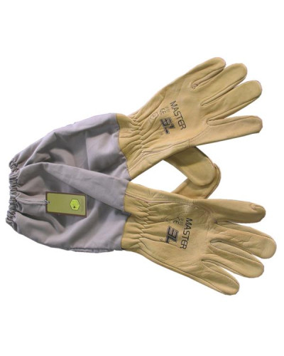 Рукавиці шкіряні з манжетами