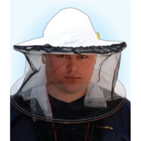 Капелюх бджолярський (сітка ззаду, сітка стьогана спереду)