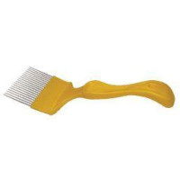 Вилка для розпечатування медових щільників (голки прямі), ручка пластмасова