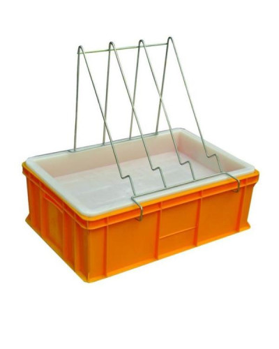 Ванночка для розпечатування пластик (200 мм, сито пластик)