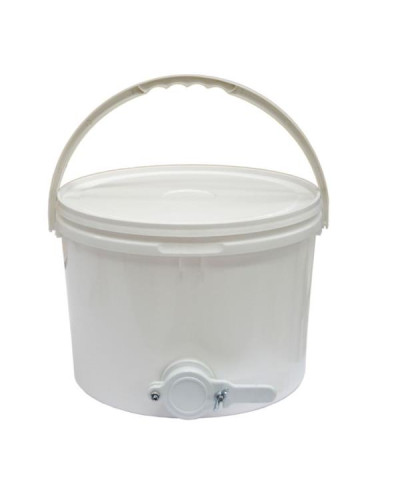 Відстійник поліпропіленовий 10 л з клапаном 6/4"