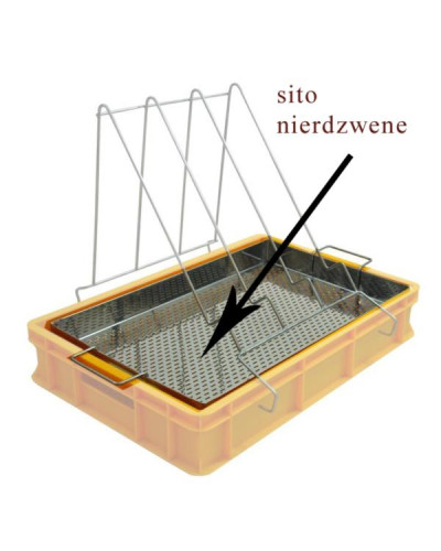 Сито нержав. до ванночки
