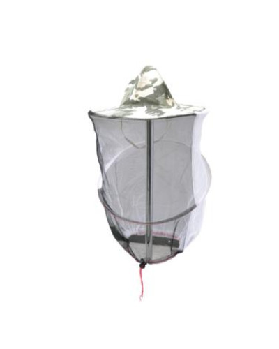 Капелюх бджолярський камуфляж (сітка ззаду)