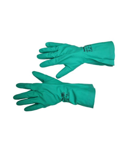 Рукавиці гумові кислотостійкі