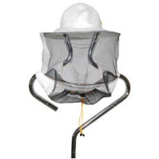 Шляпа пчеловодческая из льна (полотно сзади)