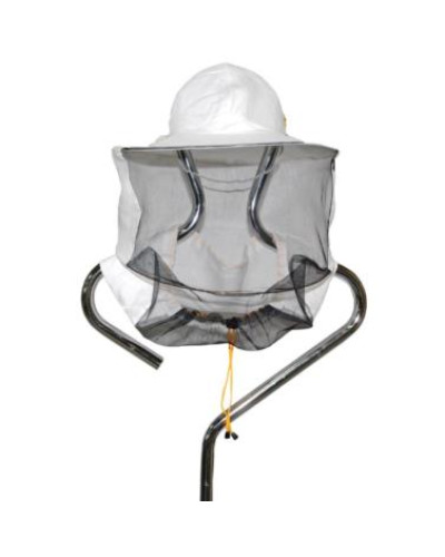 Капелюх бджолярський з льону (полотно ззаду)