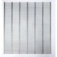 Роздільна решітка для вулика на 10 рамок горизонтальна 46,5см х 39,0см металева Lyson