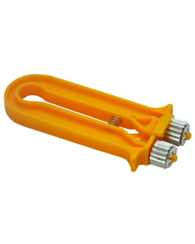 Натягувач дроту в рамці